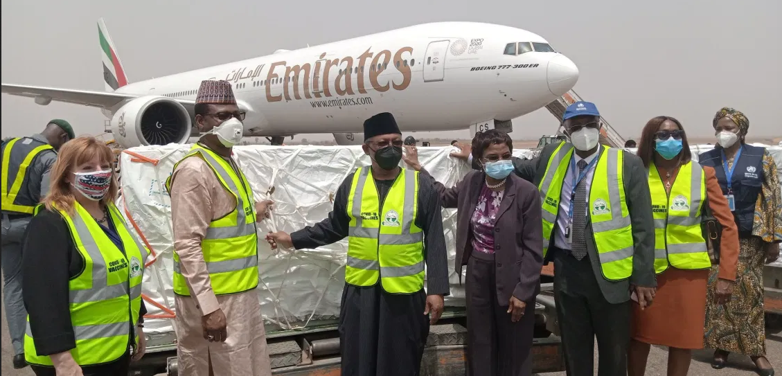 Nigeria Receives COVID-19 Vaccines