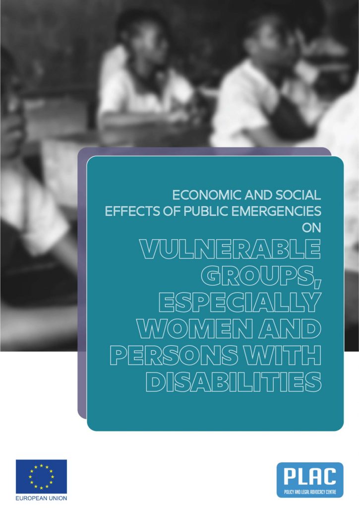 Economic and Social Effects of Public Emergencies on Vulnerable Groups, Especially Women and Disabled Persons