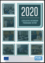Legislative Internship Report 2020