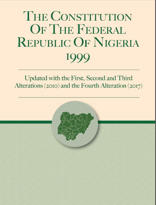 Constitution of the Federal Republic of Nigeria