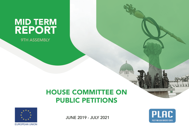Mid Term Report of the 9th House Committee on Public Petitions