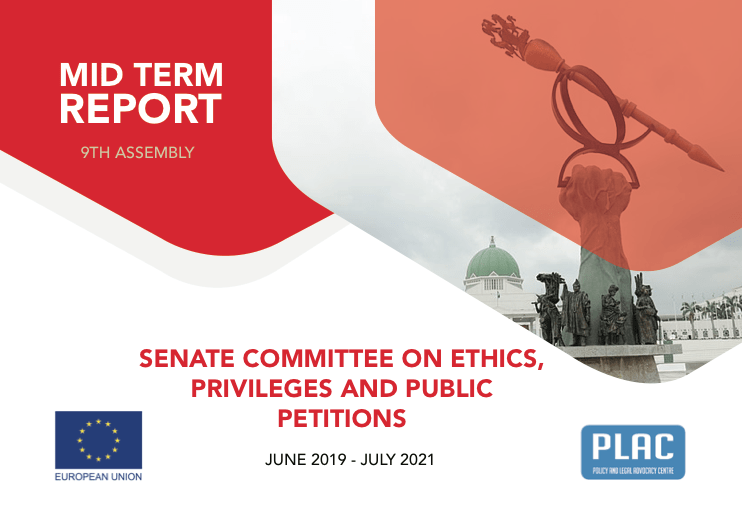 Mid Term Report of the 9th Senate Committee on Ethics, Privileges and Public Petitions