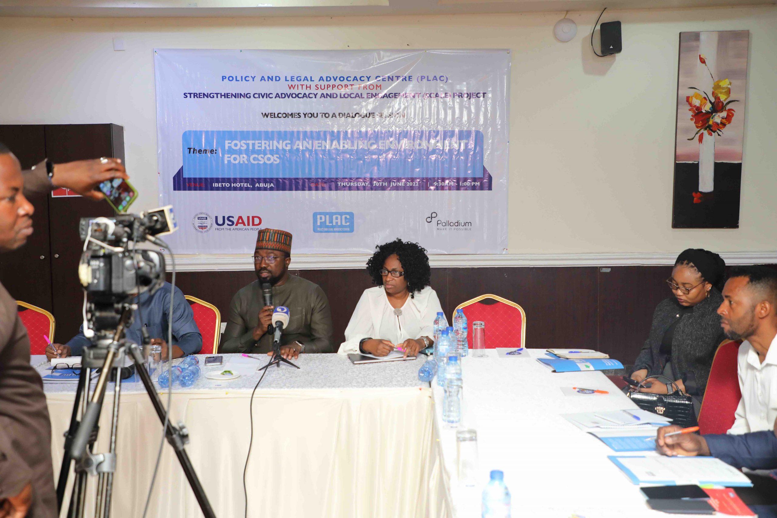Dialogue session on Civic Space Threats on Special Legal Frameworks themed “Fostering an Enabling Environment for CSO
