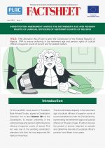 Factsheet on Constitution Amendment that Unifies the Retirement Age and Pension Rights of Judicial Officers of Superior Courts of Record