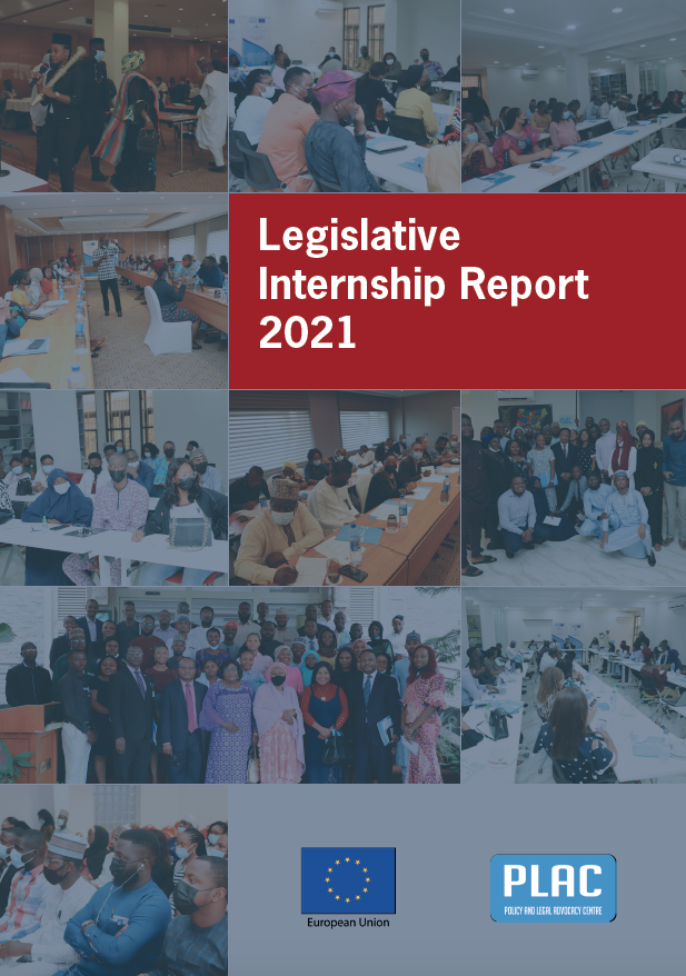 2021 Legislative Internship Report