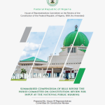 Summarised Compendium of bills before HoR Committee on Constitution Review.